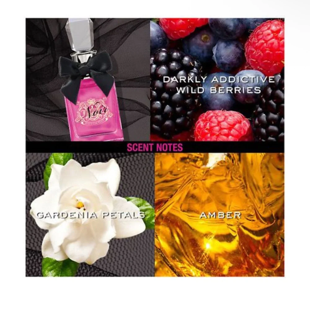 VIVA LA JUICY NOIR BY JUICY COUTURE 1.0 OZ / 30 ML EDP SPRAY  - NEW